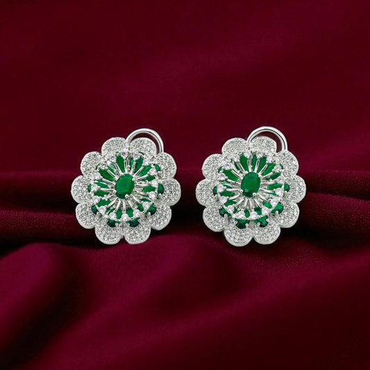Marias Earrings - Green