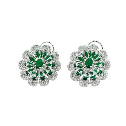 Marias Earrings - Green