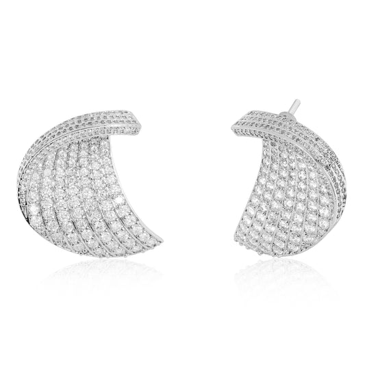 Dreamleaf Earrings - Silver