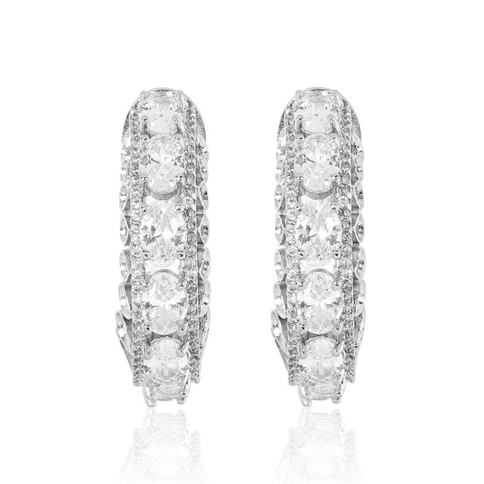 Noorika Hoops - Silver