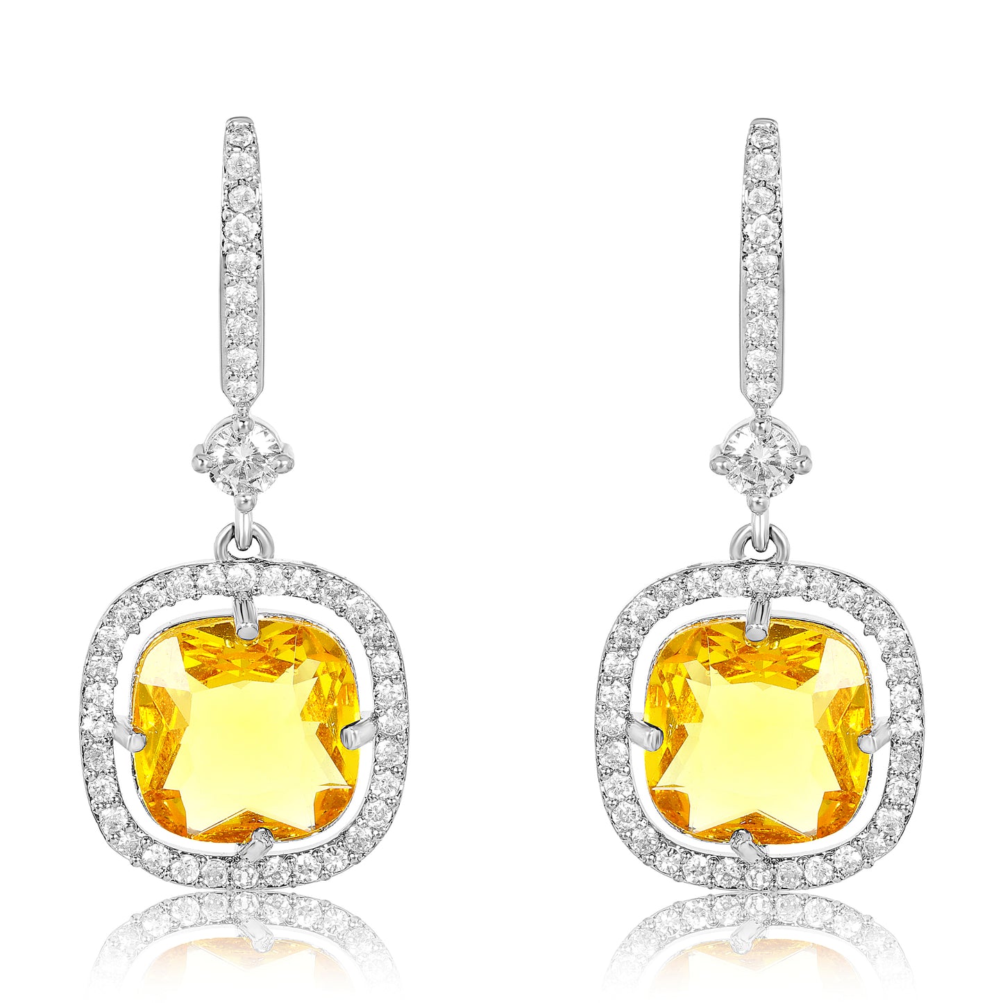 Lume Hook Earrings - Yellow