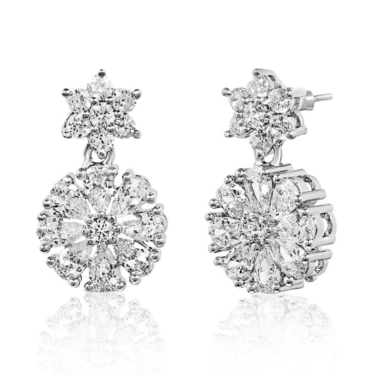 Ira Earrings - White