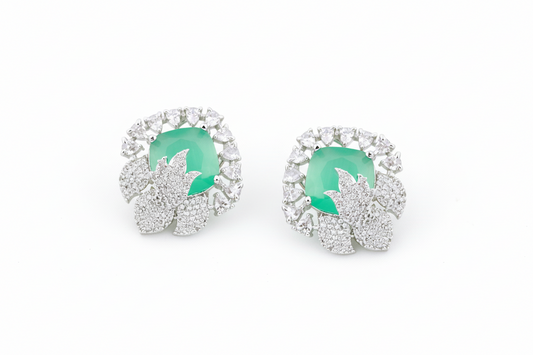 Everglow studs - Mint