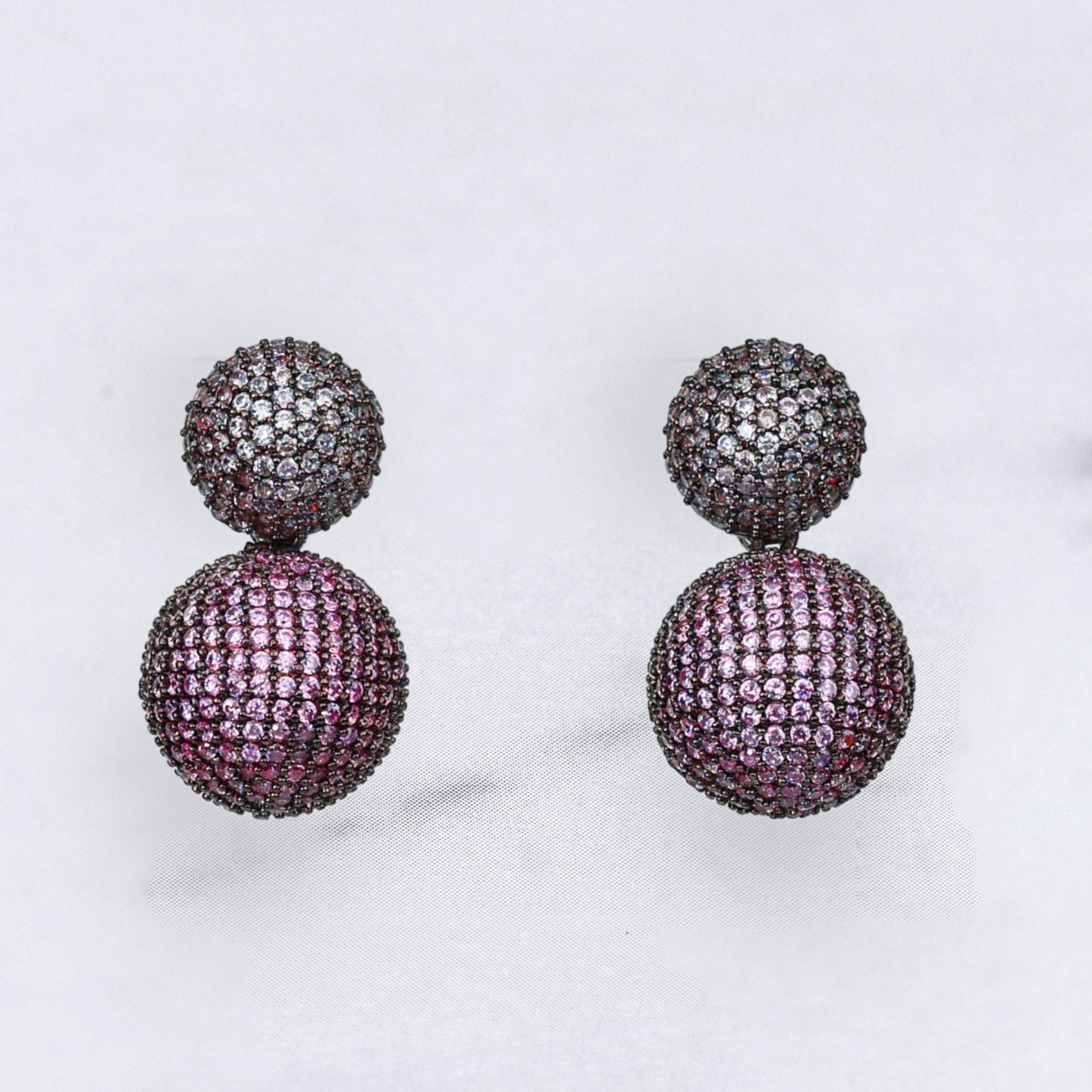 Lucent Earrings - Light Pink