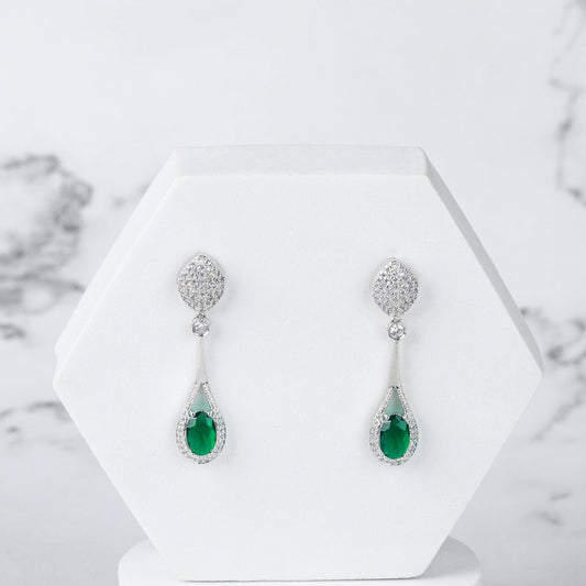 Muse Earrings - Green