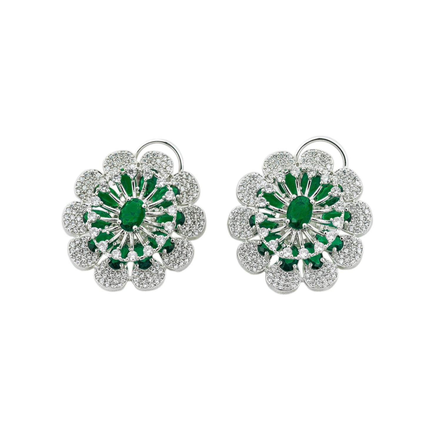 Marias Earrings - Green