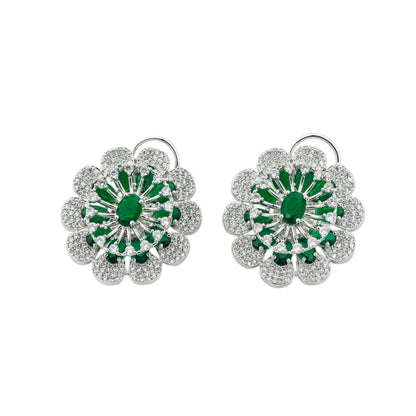 Marias Earrings - Green