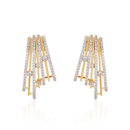 Saira Earrings - gold