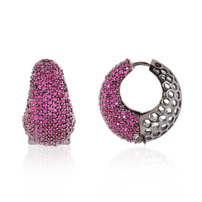 Moonlight Earrings - Pink