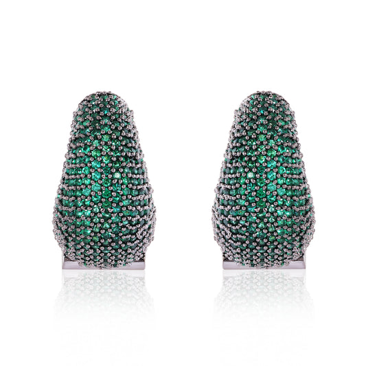 Moonlight Earrings - Green