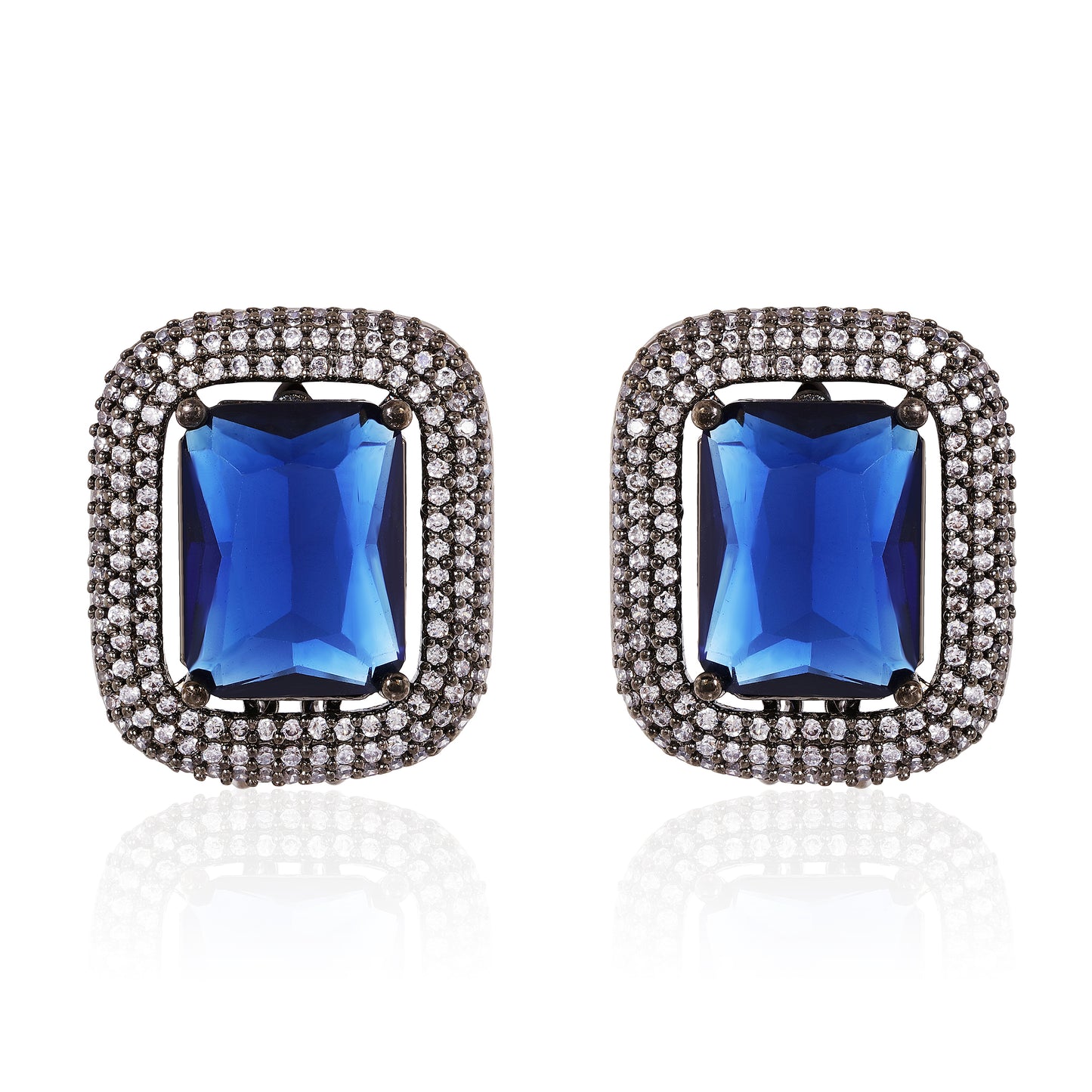 Glitz Studs - Blue
