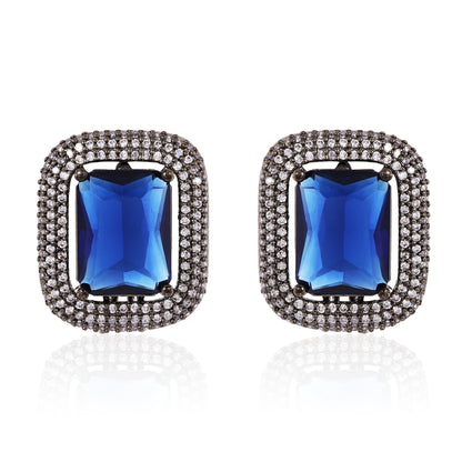 Glitz Studs - Blue