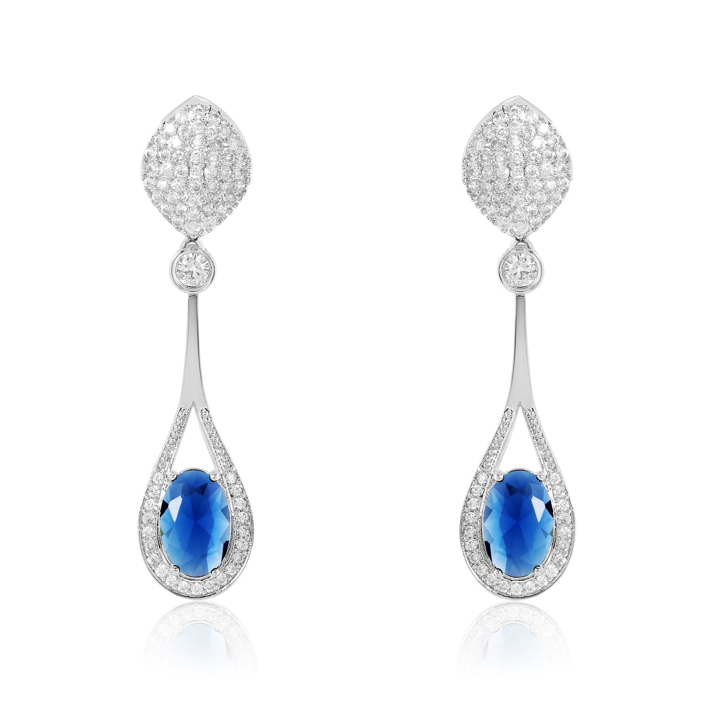 Muse Dangler earrings - Blue