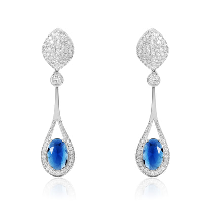 Muse Dangler earrings - Blue