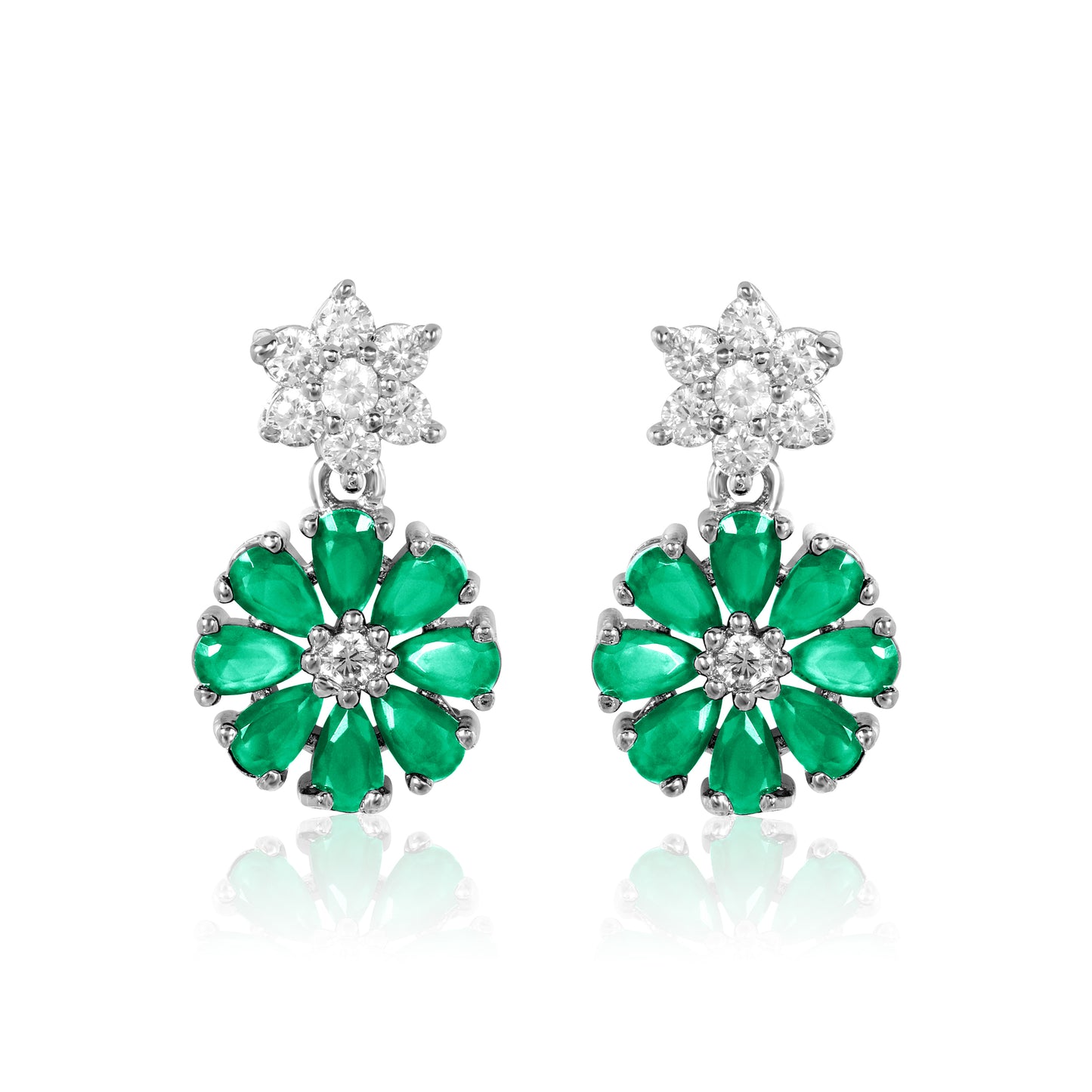 Ira Earrings - Green