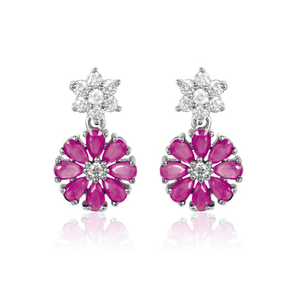 Ira Earrings - Pink