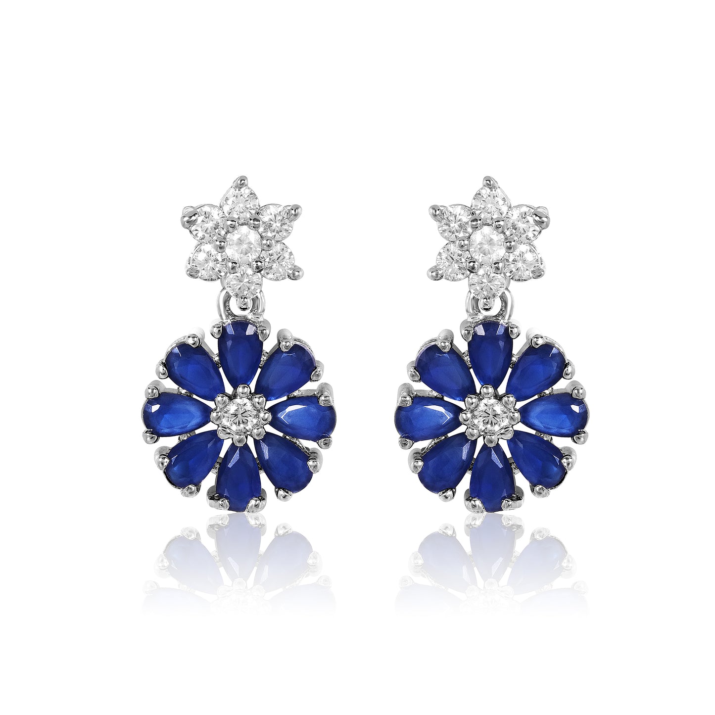 Ira Earrings - Blue