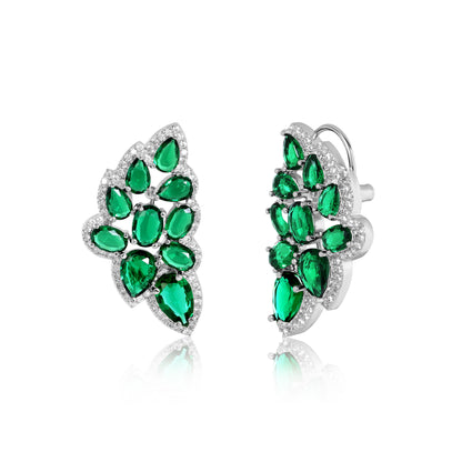 Vinea Earrings - Green