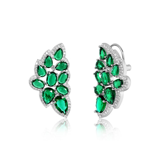 Vinea Earrings - Green