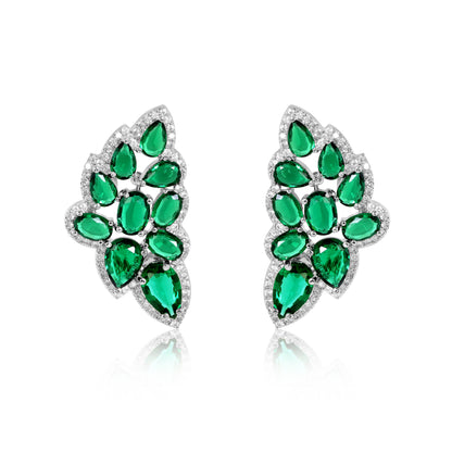 Vinea Earrings - Green