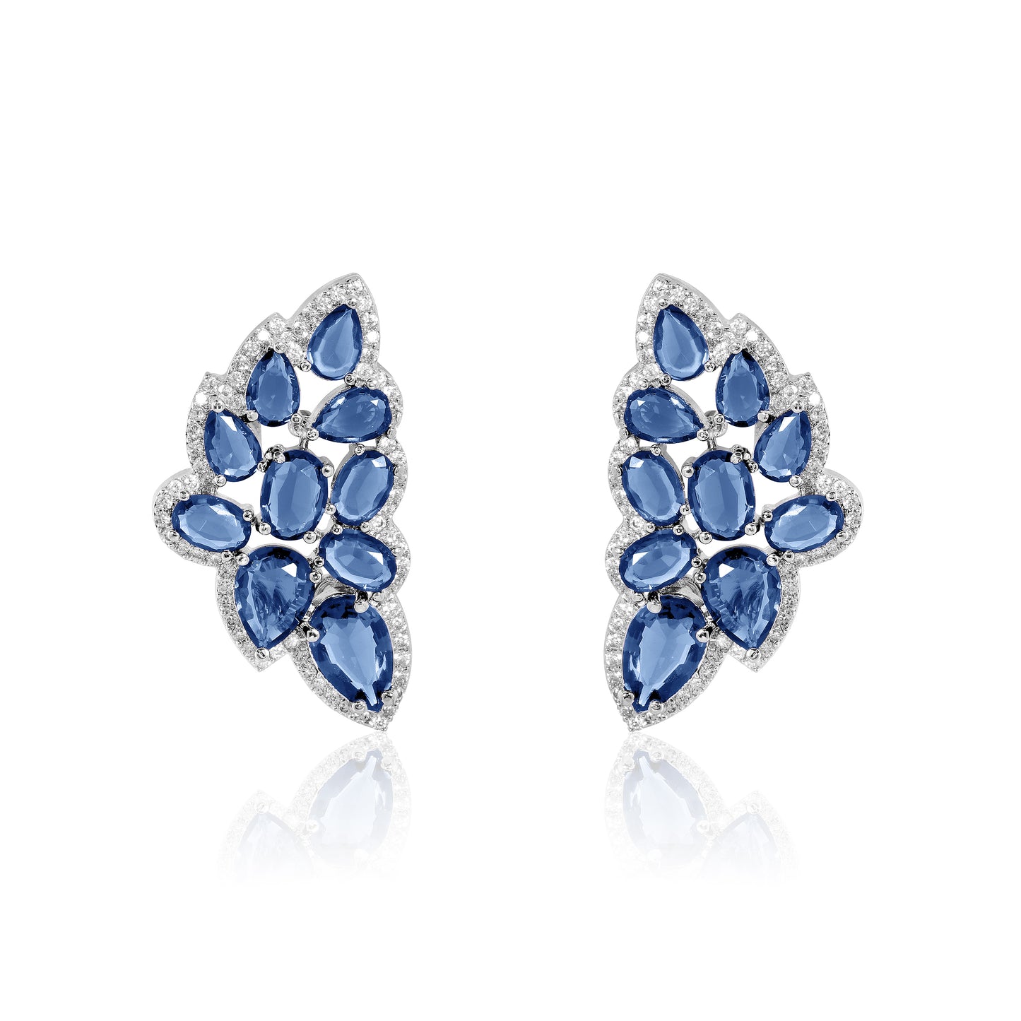 Vinea Earrings - Blue