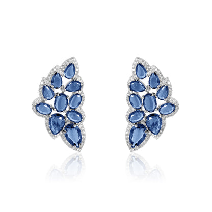 Vinea Earrings - Blue