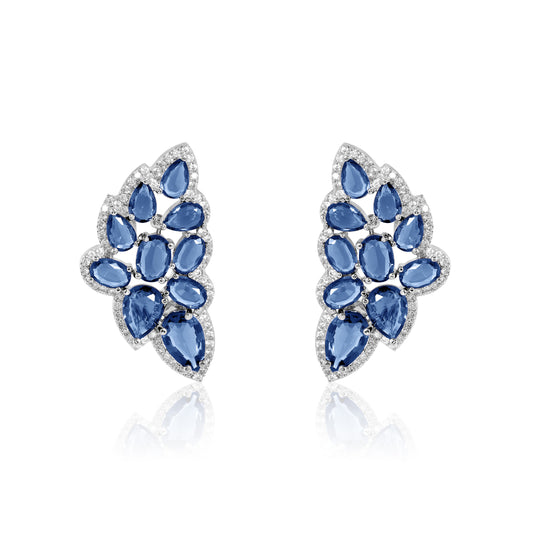 Vinea Earrings - Blue