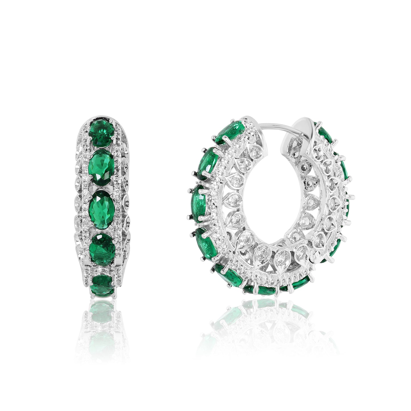 Noorika Hoops - Green