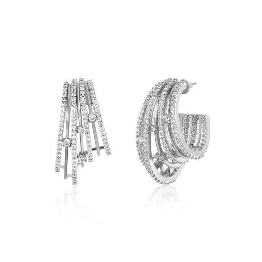 Saira Earrings - silver