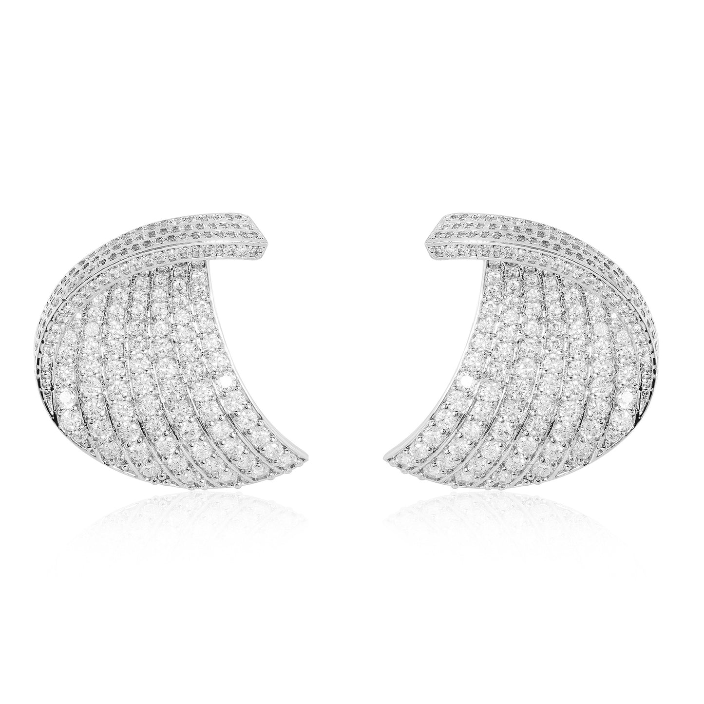 Dreamleaf Earrings - Silver