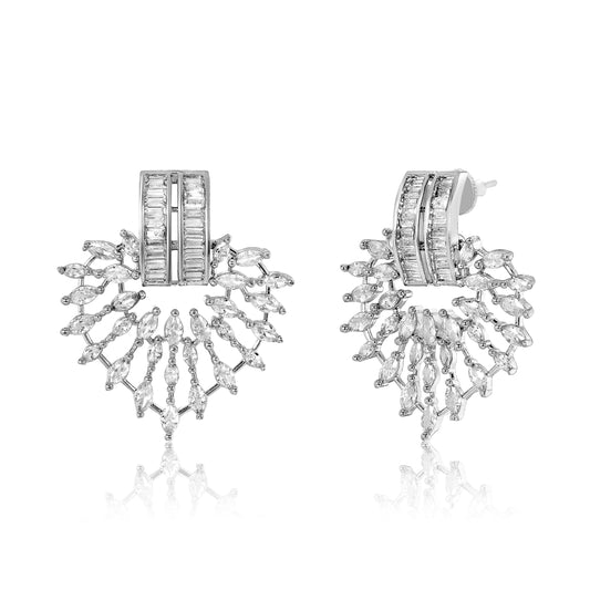 Taru lights Earrings - silver