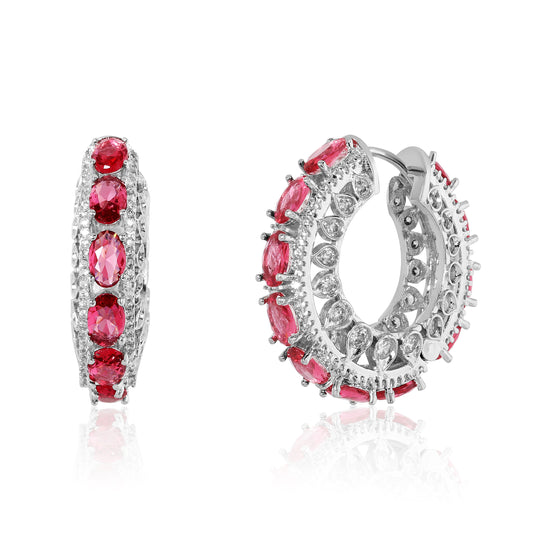 Noorika Hoops - Ruby Red