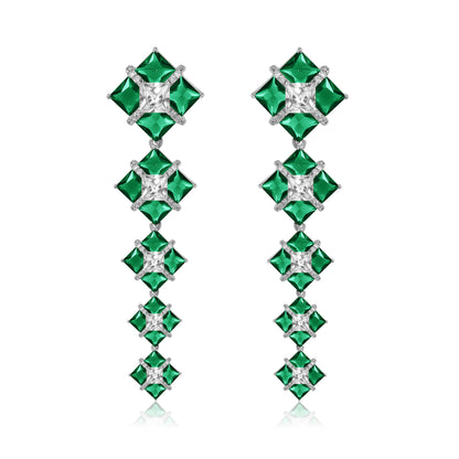 Lumi Earrings - Green