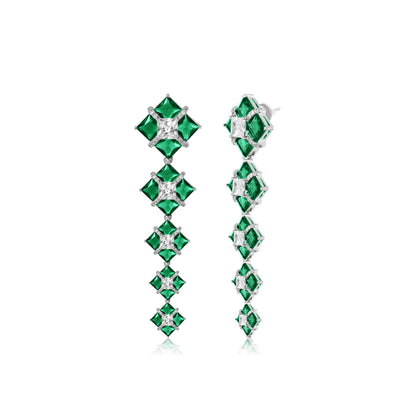 Lumi Earrings - Green