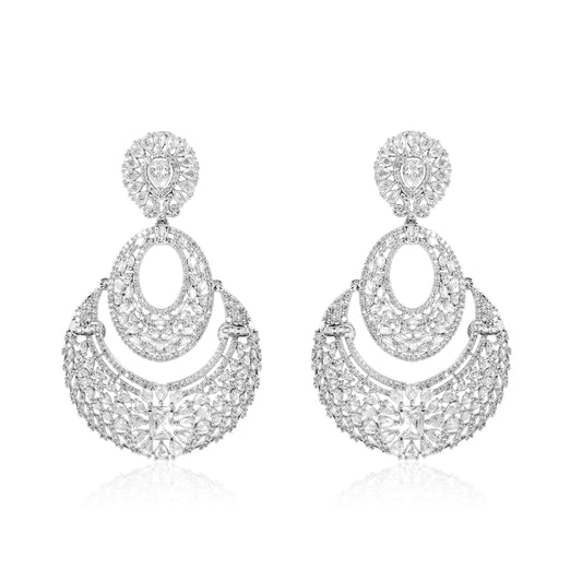 Sitara Diamond Chandbalis