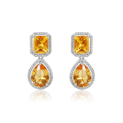 Sara Earrings - Yellow