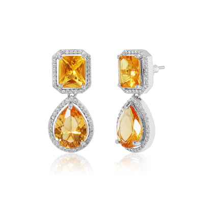 Sara Earrings - Yellow