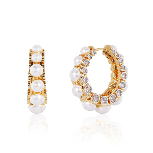 Gold Noora Hoops