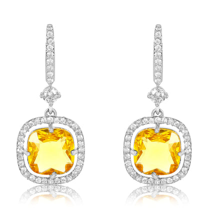 Lume Hook Earrings - Yellow