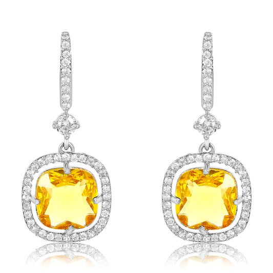 Lume Hook Earrings - Yellow