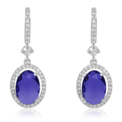 Moonbeam Hook Earrings - Purple