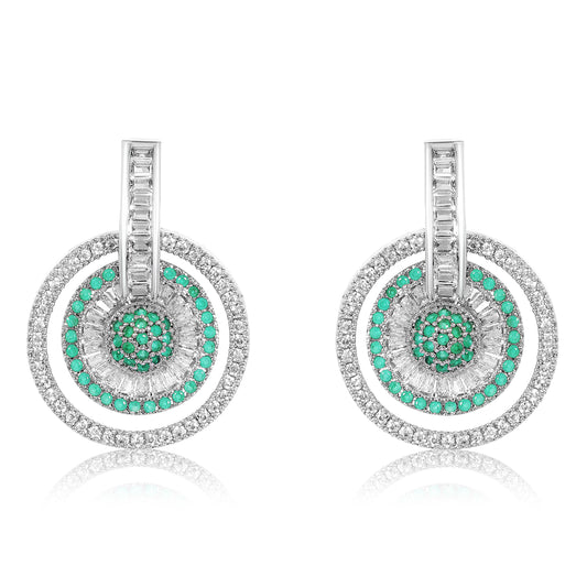 Reem Earrings - Green