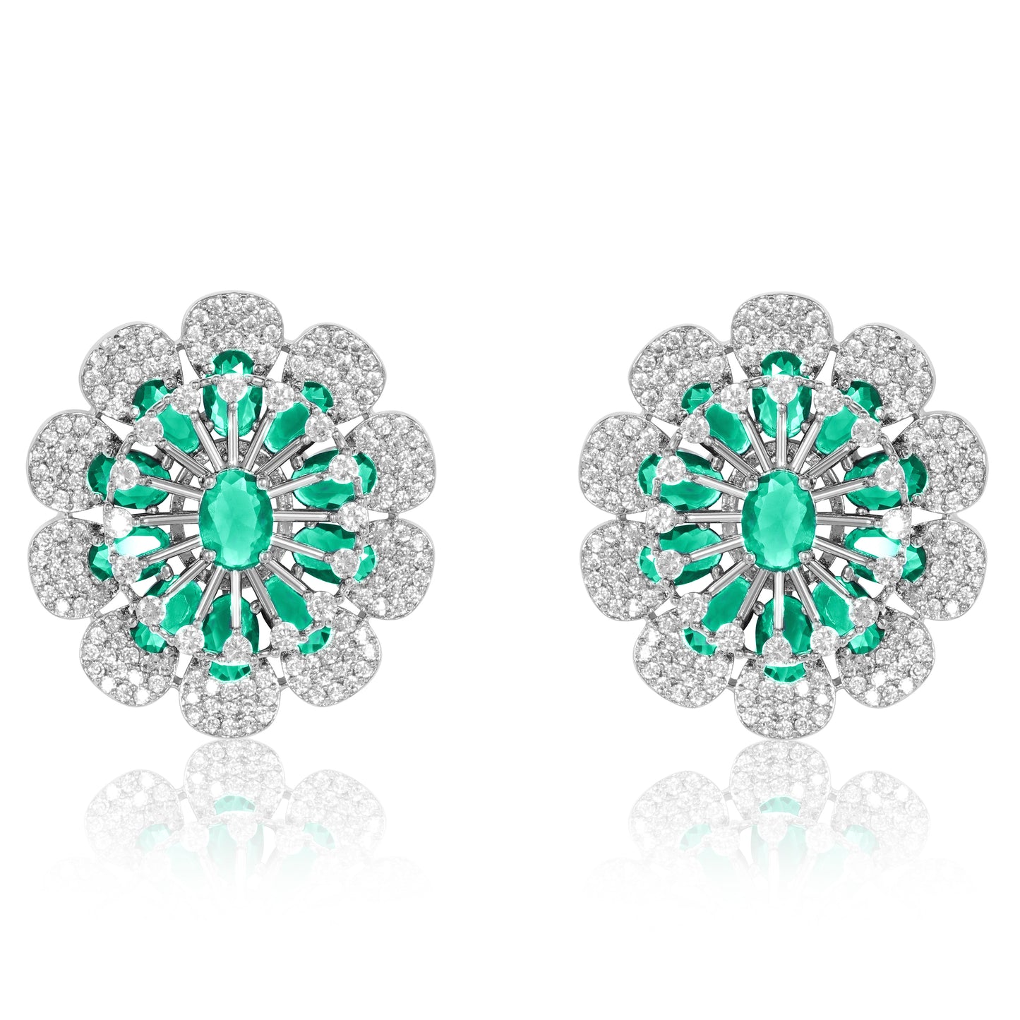 Marias Earrings - Green