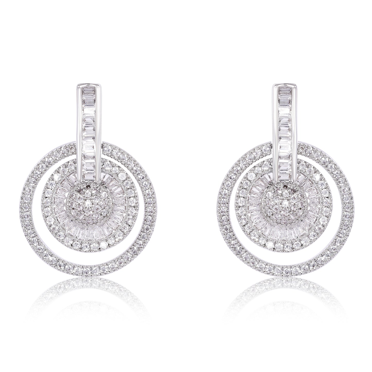 Reem Earrings - Silver
