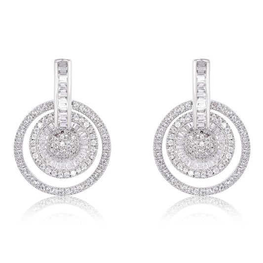 Reem Earrings - Silver