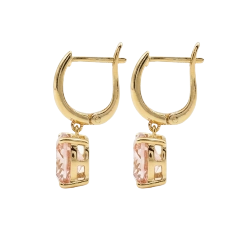 Zaira Bali Hoops - Champagne