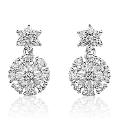 Ira Earrings - White