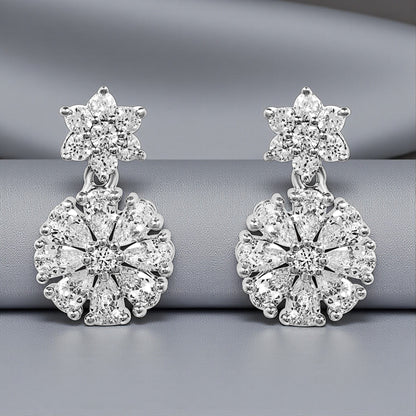 Ira Earrings - White