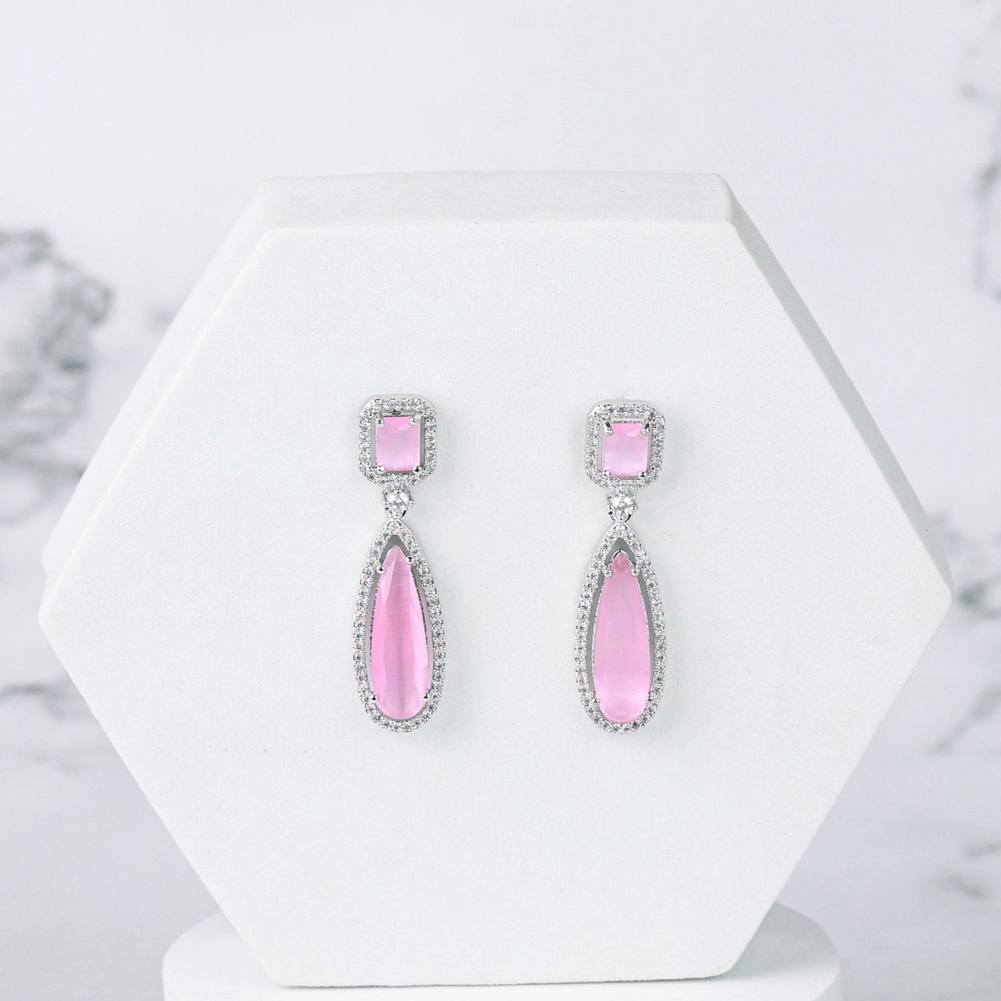 Blush earrings - Pink