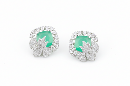 Everglow studs - Mint